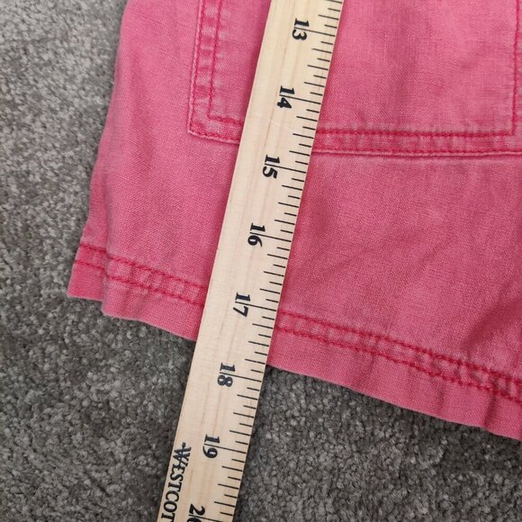 Gymboree Girl's Juniors Jumpsuit Size 9 Pink Linen Cotton Y2K Summer Barbiecore - Picture 7 of 7